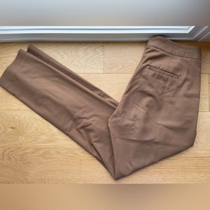 Kit and Ace Trousers, Size 4, Camel coloured, straight leg with side zip